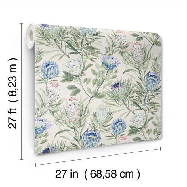 Protea Wallpaper Wallpaper York Wallcoverings   
