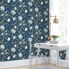 Teahouse Floral Wallpaper Wallpaper York Wallcoverings   
