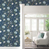 Teahouse Floral Wallpaper Wallpaper York Wallcoverings   