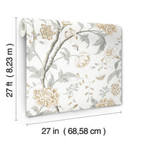 Teahouse Floral Wallpaper Wallpaper York Wallcoverings   