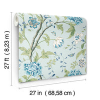 Teahouse Floral Wallpaper Wallpaper York Wallcoverings   