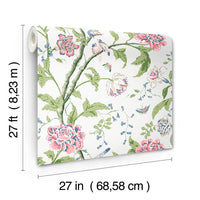 Teahouse Floral Wallpaper Wallpaper York Wallcoverings   