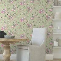 Dream Blossom Wallpaper Wallpaper York Wallcoverings   