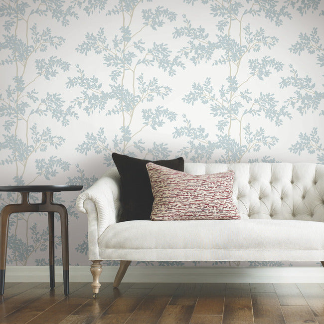 Lunaria Silhouette Wallpaper Wallpaper York Wallcoverings   
