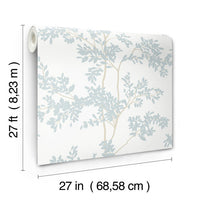 Lunaria Silhouette Wallpaper Wallpaper York Wallcoverings   