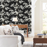 Lunaria Silhouette Wallpaper Wallpaper York Wallcoverings   