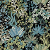 Forest Floor Wallpaper Wallpaper York Wallcoverings Double Roll Black 