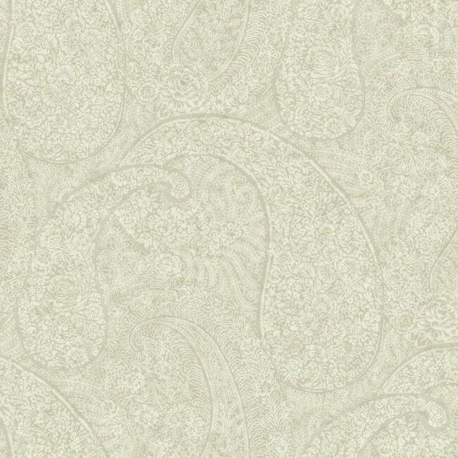 Kashmir Dreams Paisley Wallpaper Wallpaper Antonina Vella