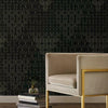 Modern Chandelier Wallpaper Wallpaper Antonina Vella   