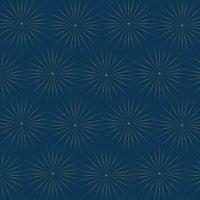 Starlight Wallpaper Wallpaper Antonina Vella Double Roll Cobalt/Gold 
