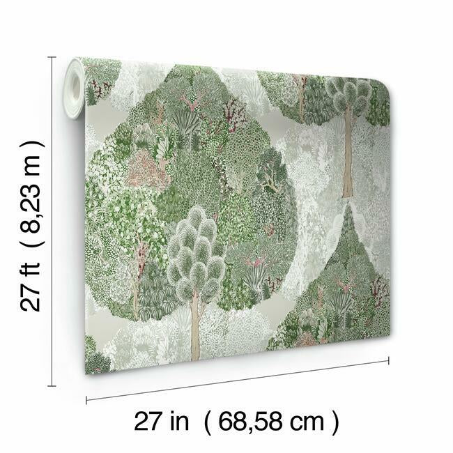 Mystic Forest Wallpaper Wallpaper Antonina Vella   