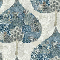 Mystic Forest Wallpaper Wallpaper Antonina Vella Double Roll Navy 