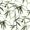 Bamboo Ink Wallpaper Wallpaper York Double Roll Green/Black 