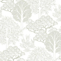 Kimono Trees Wallpaper Wallpaper York Double Roll Glint Metallic 