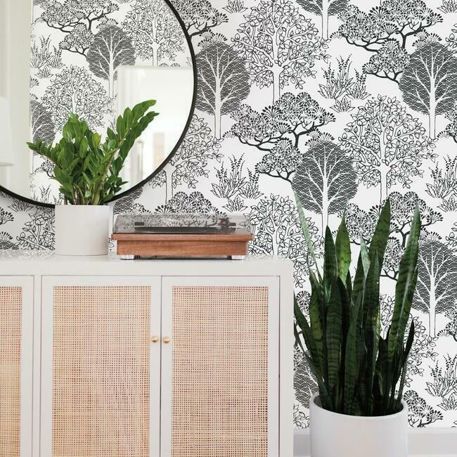 Kimono Trees Wallpaper Wallpaper York   