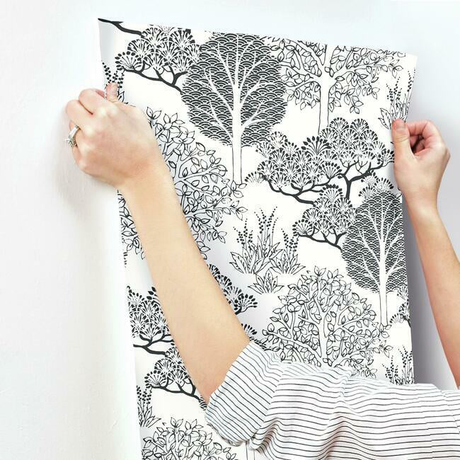 Kimono Trees Wallpaper Wallpaper York   