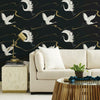 Soaring Cranes Wallpaper Wallpaper York   