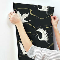 Soaring Cranes Wallpaper Wallpaper York   