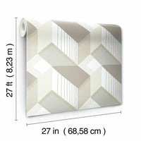 Graphic Geo Blocks Wallpaper Wallpaper York   