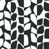 Primitive Vines Wallpaper Wallpaper York Double Roll Black/White 