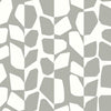 Primitive Vines Wallpaper Wallpaper York Double Roll Silver Metallic 