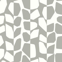 Primitive Vines Wallpaper Wallpaper York Double Roll Silver Metallic 