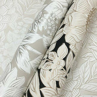 Wood Block Blooms Wallpaper Wallpaper York   