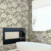 Wood Block Blooms Wallpaper Wallpaper York   