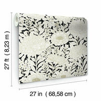 Wood Block Blooms Wallpaper Wallpaper York   