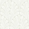 Shell Damask Wallpaper Wallpaper York Double Roll Neutral/Pearl 