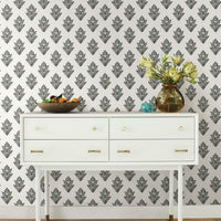 Lotus Motif Wallpaper Wallpaper York   