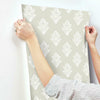 Lotus Motif Wallpaper Wallpaper York   