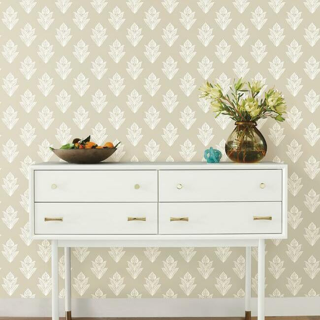 Lotus Motif Wallpaper Wallpaper York   