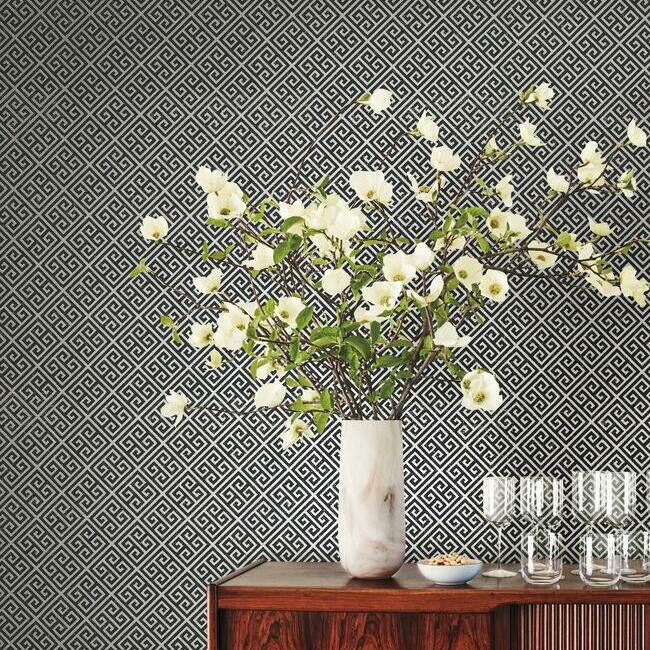 Grecian Geometric Wallpaper Wallpaper York   