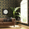 Nouveau Damask Wallpaper Wallpaper Antonina Vella   