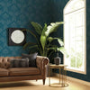 Nouveau Damask Wallpaper Wallpaper Antonina Vella   