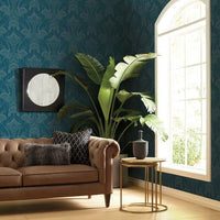 Nouveau Damask Wallpaper Wallpaper Antonina Vella   