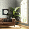 Nouveau Damask Wallpaper Wallpaper Antonina Vella   