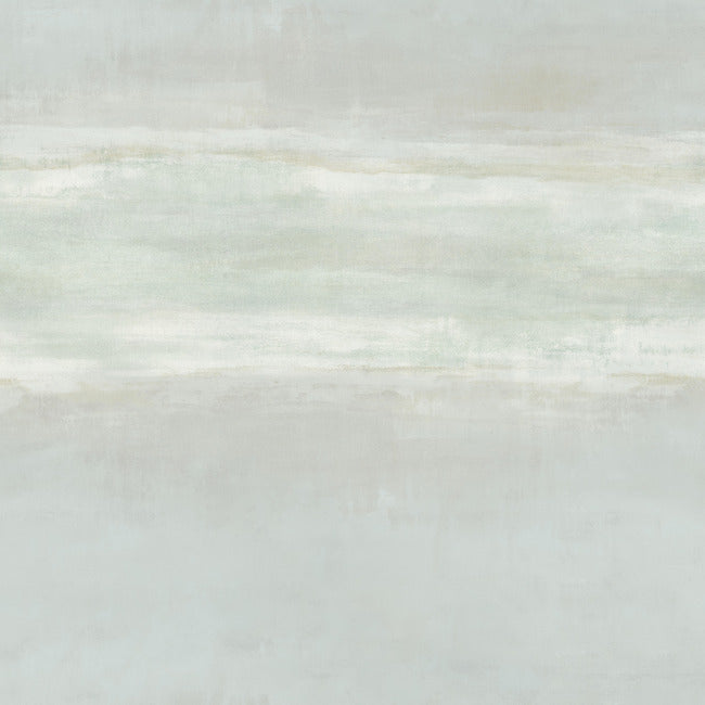Serene Reflection Wallpaper Wallpaper Carol Benson-Cobb Double Roll Mist 