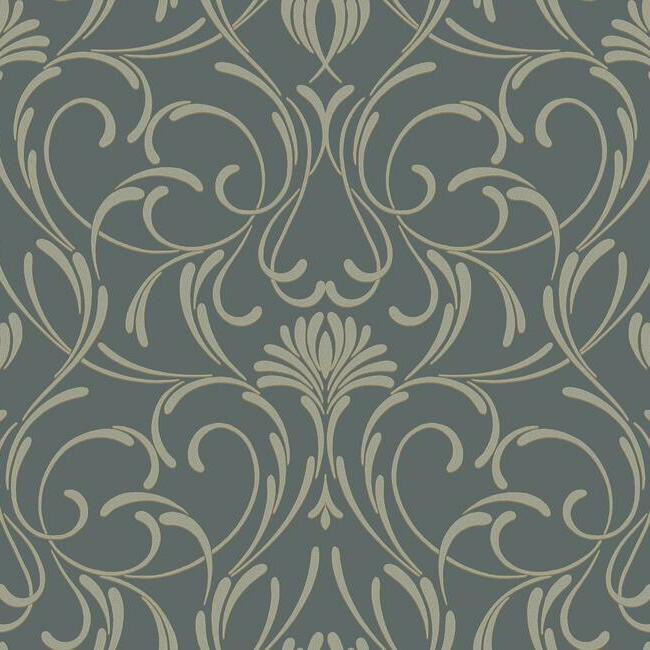 Amour Wallpaper Wallpaper Candice Olson Double Roll Charcoal 
