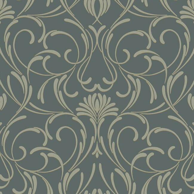 Amour Wallpaper Wallpaper Candice Olson Double Roll Charcoal 
