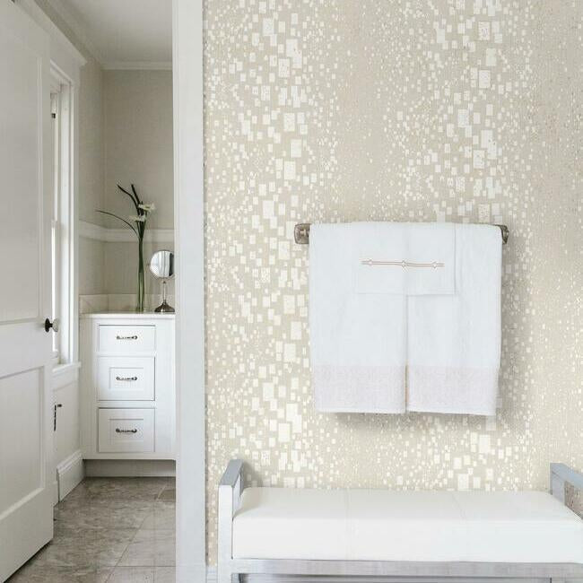 Gilded Confetti Wallpaper Wallpaper Candice Olson   