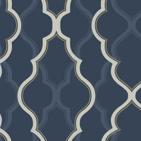Double Damask Wallpaper Wallpaper Candice Olson   