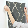 Double Damask Wallpaper Wallpaper Candice Olson   