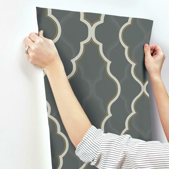 Double Damask Wallpaper Wallpaper Candice Olson   