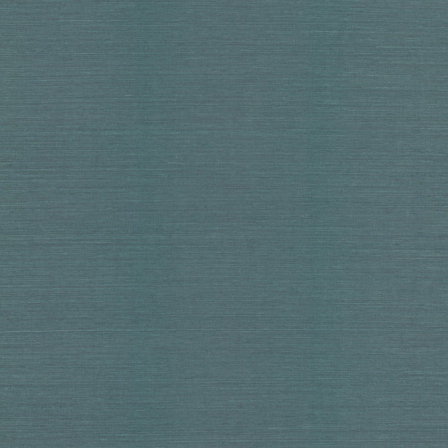 Makasa Sisal Wallpaper Wallpaper York Wallcoverings Double Roll Teal 