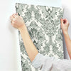 Bold Brocade Wallpaper Wallpaper York   