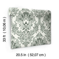 Bold Brocade Wallpaper Wallpaper York   