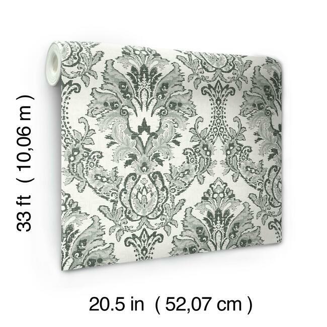 Bold Brocade Wallpaper Wallpaper York   