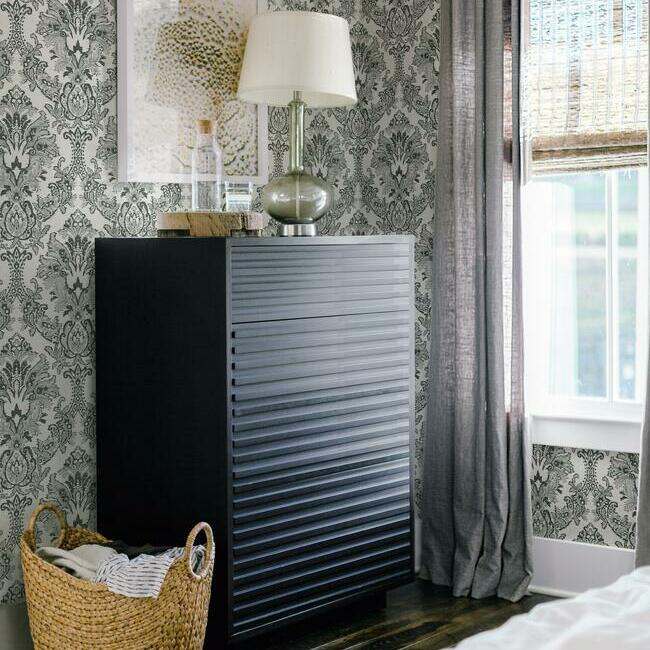 Bold Brocade Wallpaper Wallpaper York   